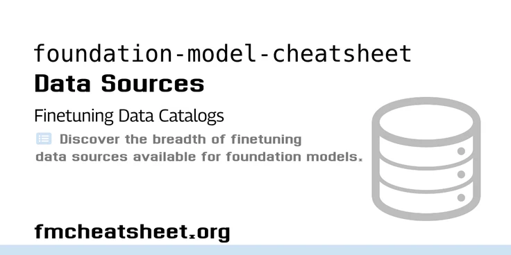 Finetuning Data Catalogs for Foundation Models